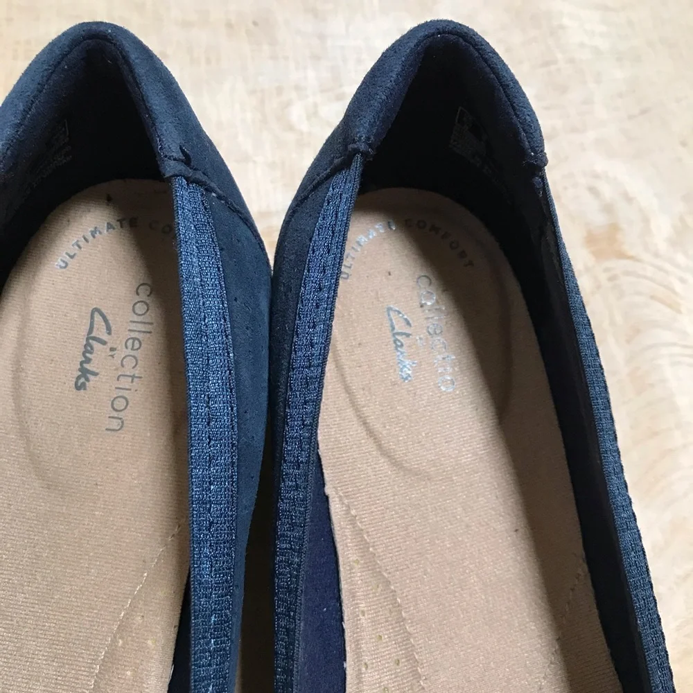 Clarks Collection Serena Kellyn Shoes Navy Size 9